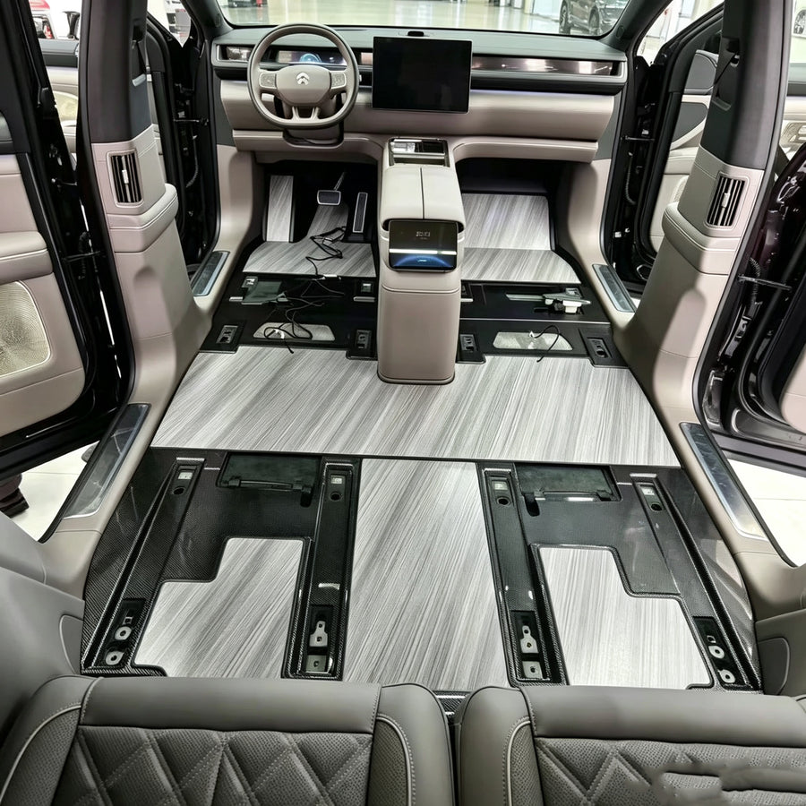 Zhimei NEV Aluminum Floor Panel, damage-free EV interior upgrade 1