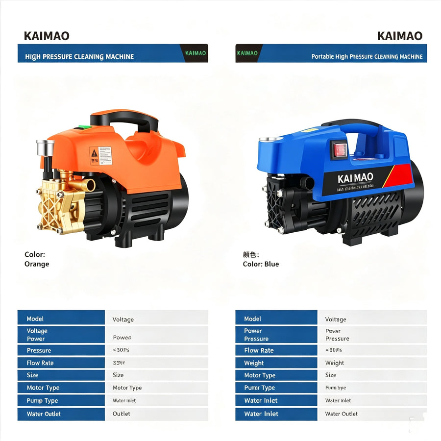 KAIMAO Portable High Pressure Cleaner 1