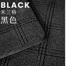 WEISHI Black Milan Grid Floor Mats 1
