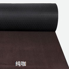 WEISHI Pure Coffee Color Wear-Resistant King Floor Mats 1