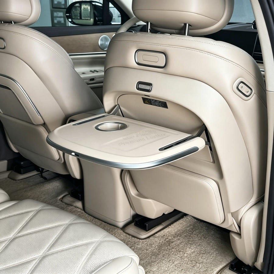 Breathable Ergonomic Rear Seat Back Tray Table 1