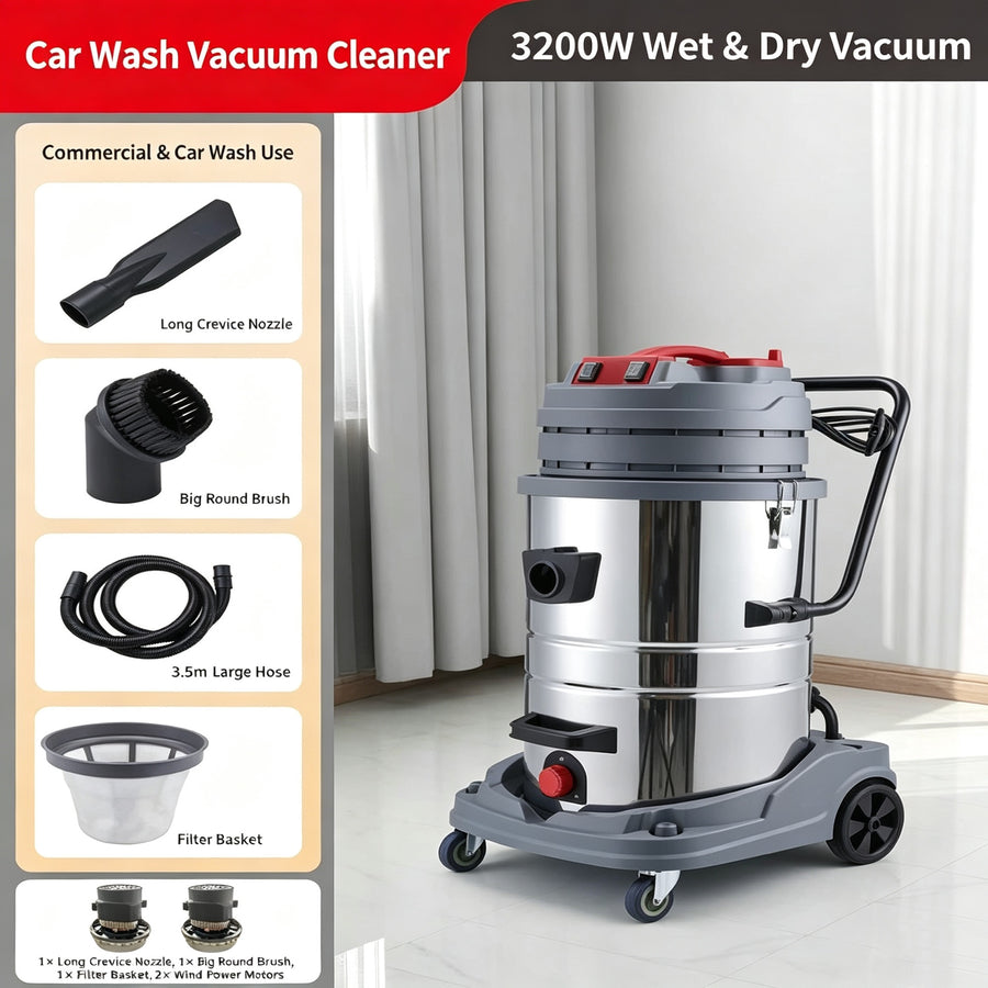 Meitong 3200W Commercial Wet Dry Vacuum 1