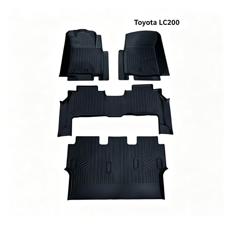 TPE 3D Molded Car Floor Mat for Toyota LC200 1