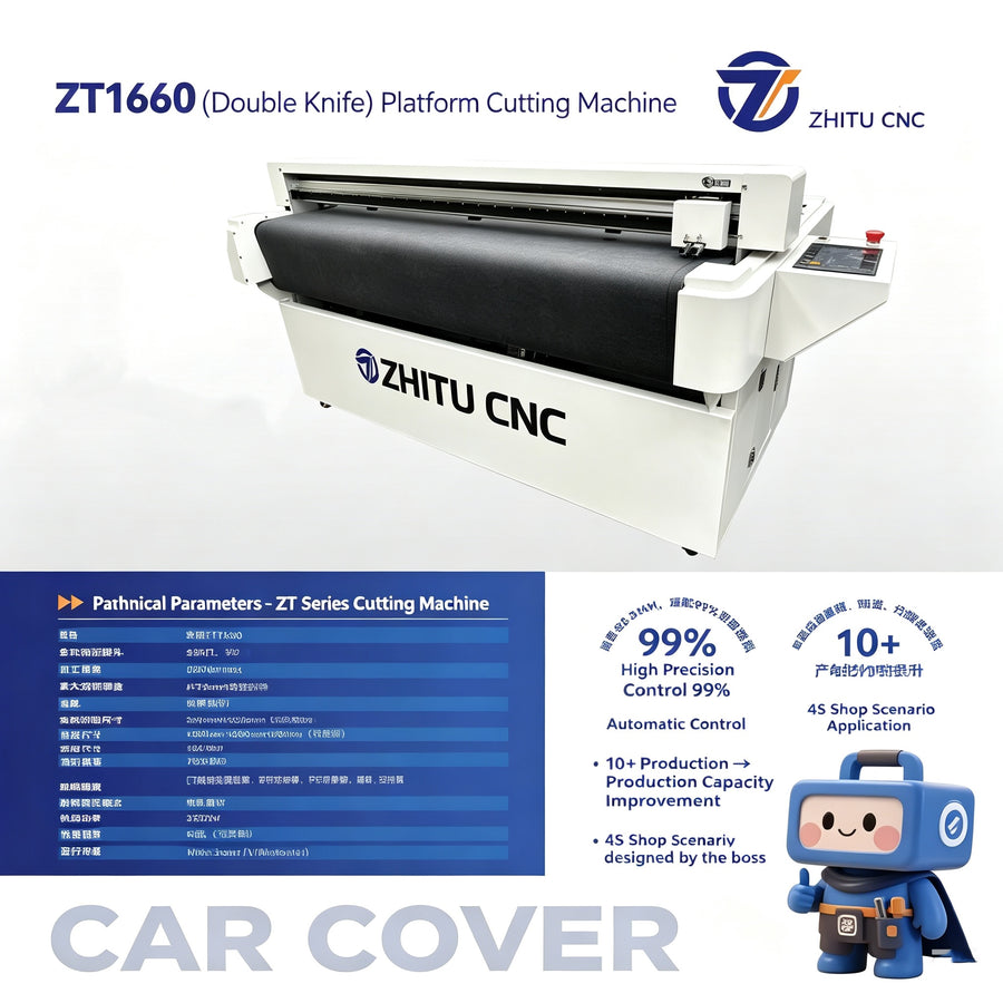 ZhiTu Flatbed Film Cutting Plotter 1