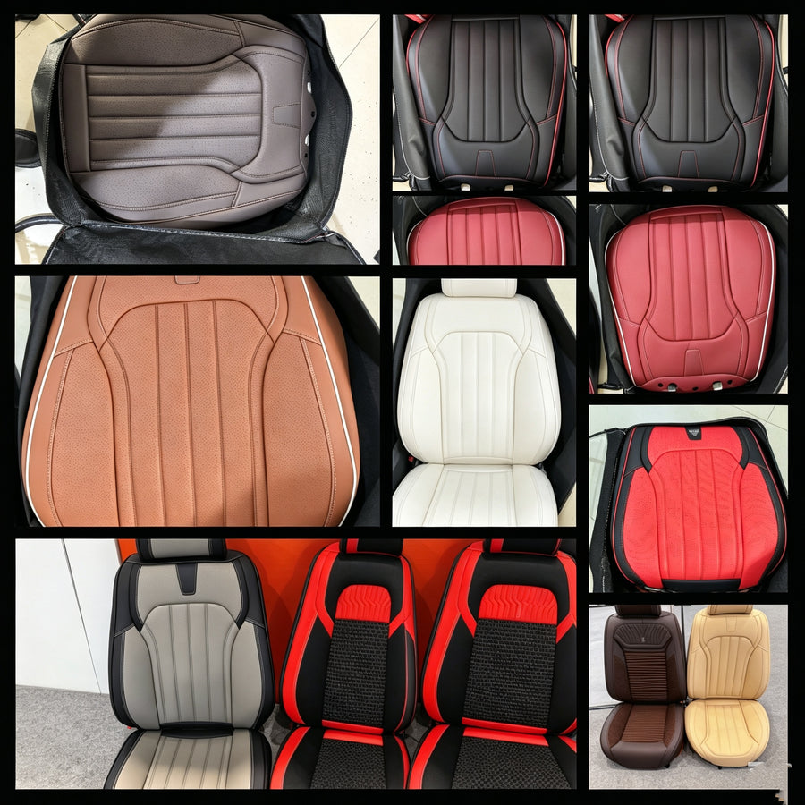 LuHangDa Full Coverage Luxury Velvet Car Seat Cushion 1