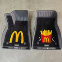 LuYuan 3D Custom Fit Odorless TPE Velvet Car Carpet Floor Mats 1