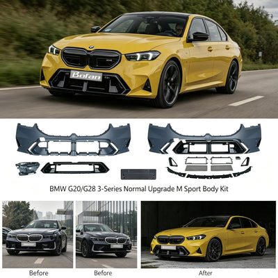 Towing Ready Heavy Duty Car Exterior Body Kit Part 1