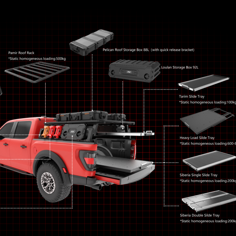 EOB Truck Bed Extender 1