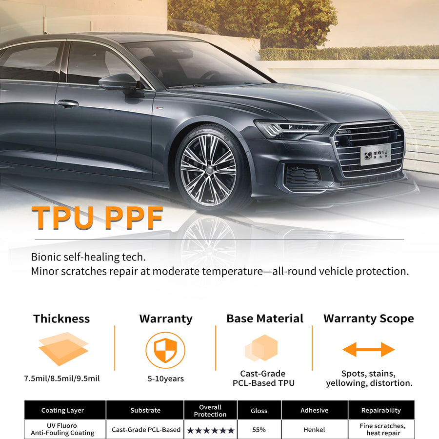 MOTJ TPU PPF, TPU Color PPF, Window Tint, Vinyl film 1