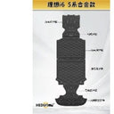 Hedun 3D Carbon Fiber Stainless Steel Underbody Shield 1
