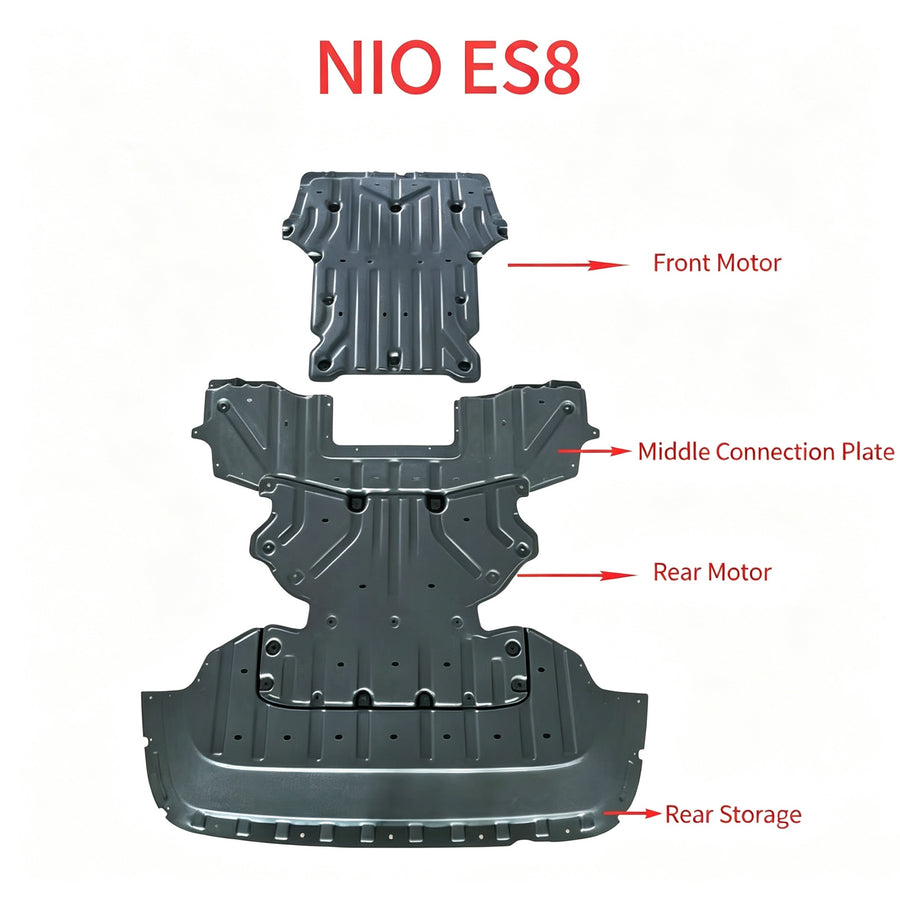 Enzo Full-Coverage Underbody Skid Plate Chassis Guard 1