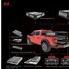 EOB Modular Pickup Truck Side-Mounted Expansion Platform 1