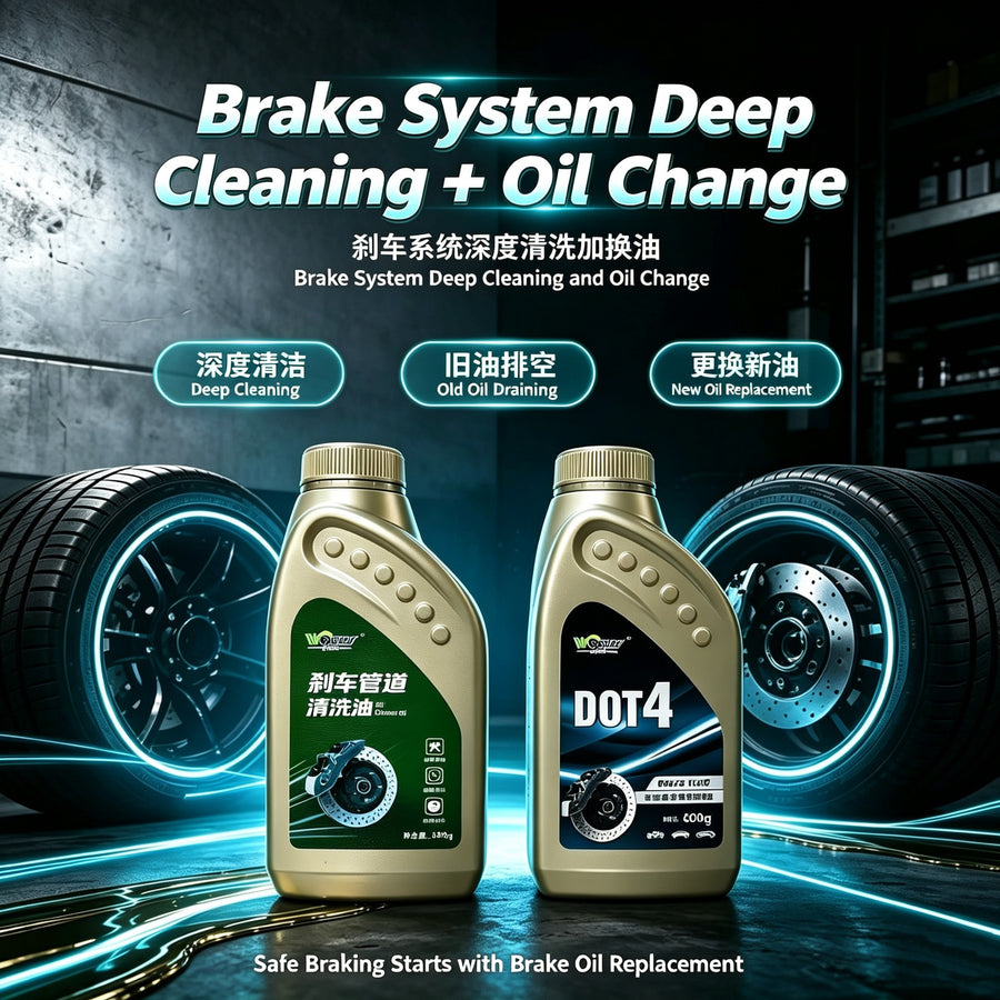 WoKeLi Safe Braking Heat Resistant Car Brake Fluid 1