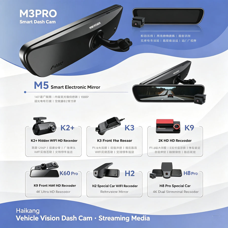 LanSiHengYuan Real-Time Tracking 4K UHD 4K Car Dash Camera 1