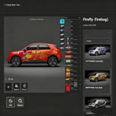 Chameleon Custom Printed Car Wrap 1