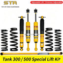 STR Multi-Way Adjustable Racing Shocks, High-Response Damping 1