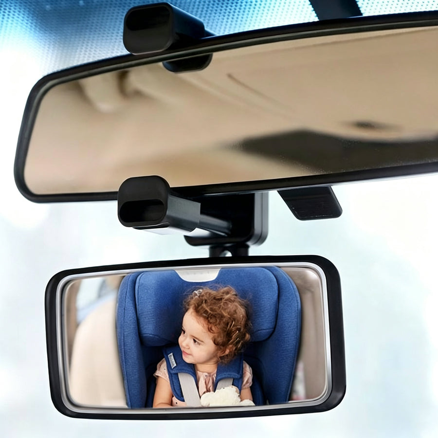 3R Ergonomic Memory Foam Car Interior Baby Rear View Mirror 1