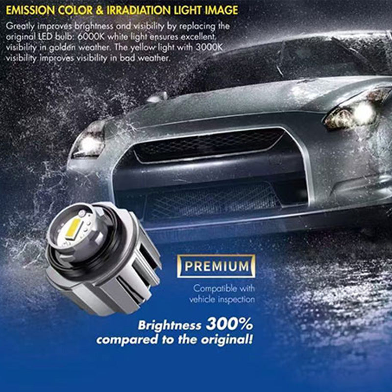 UNI STELLAR LED Fog Light, Model 2400 High Bright Auto Fog Lamp Bulb 1