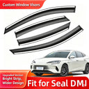 Hongfa Vehicle-Specific Stainless Steel Window Visors 1