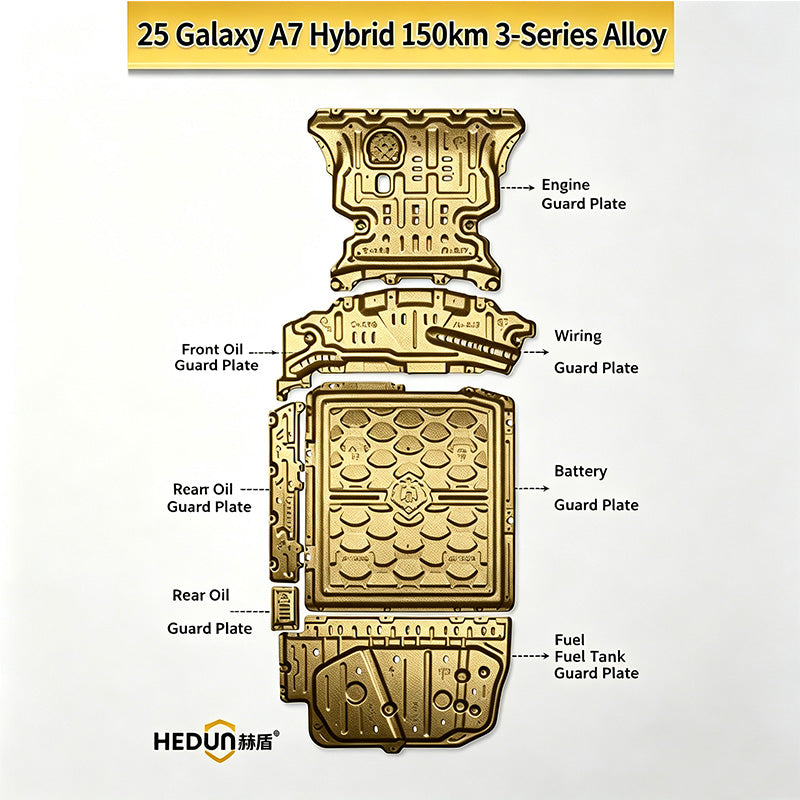 Hedun Ultra-Light Magnesium Alloy Chassis Armor 1