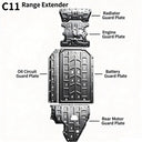 Baixiang Chassis Guard Plate Set - Leapmotor C11 Extended Range (5-piece) 1
