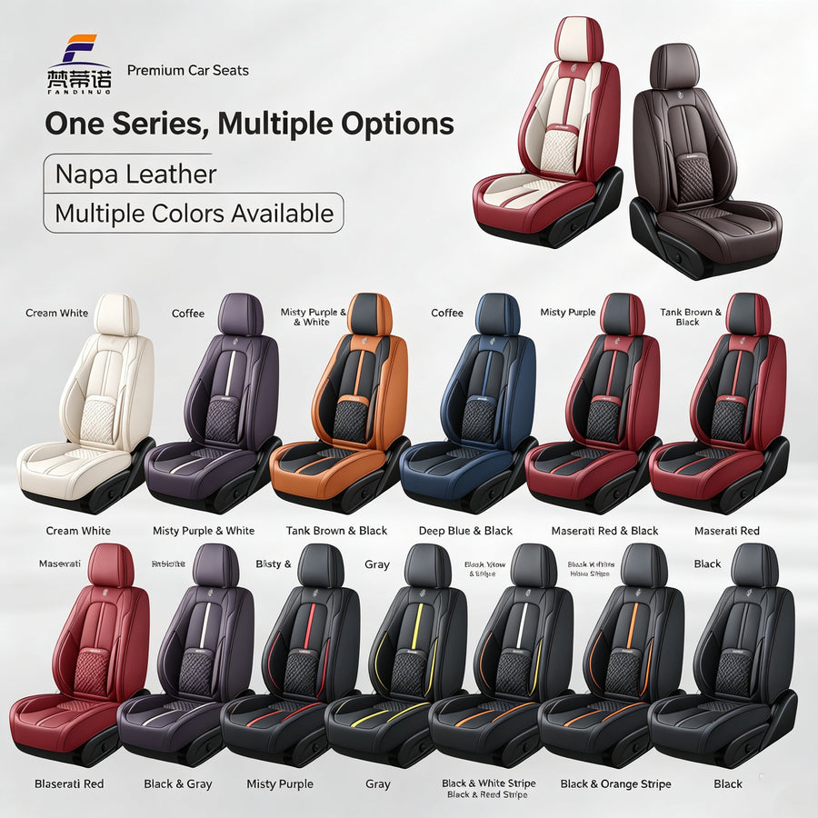 G-Sensor Front & Rear FANDINUO Car Seat Cover 1