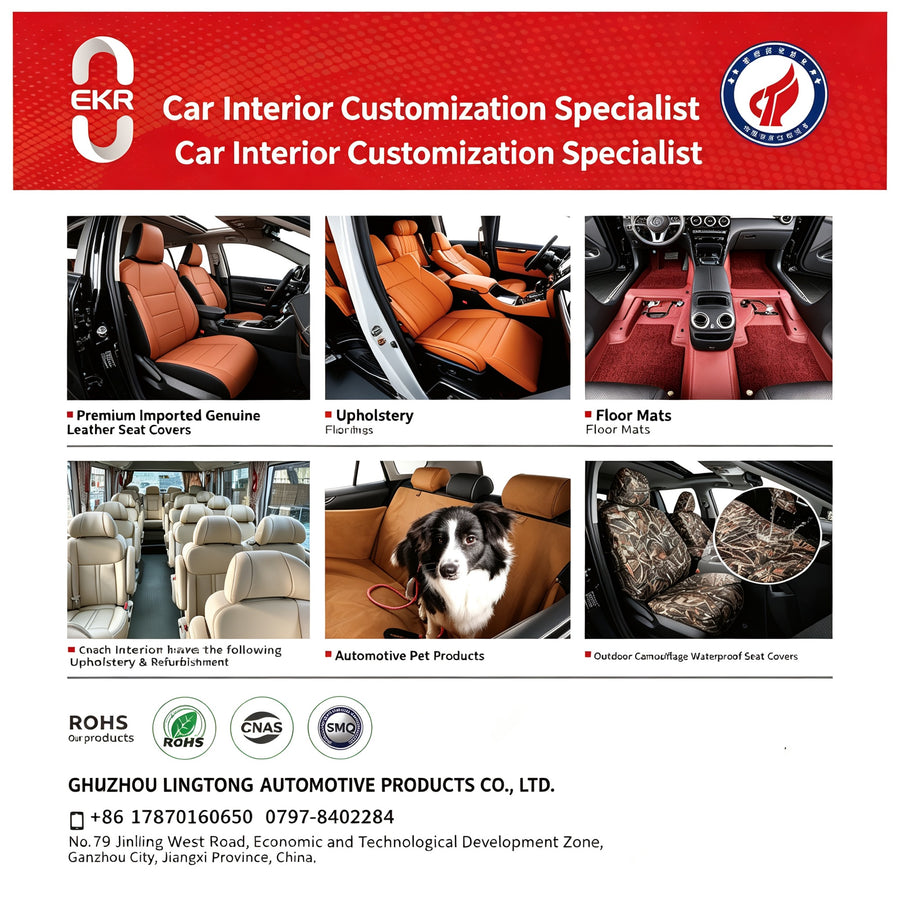 EKR Deluxe Breathable Dedicated Car Seat Covers 1