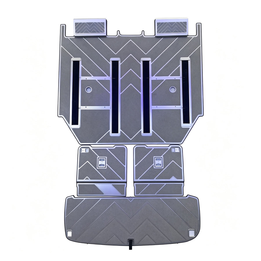 Yufeng Custom-Fit Waterproof Wear-Resistant Car Wood Floor 1