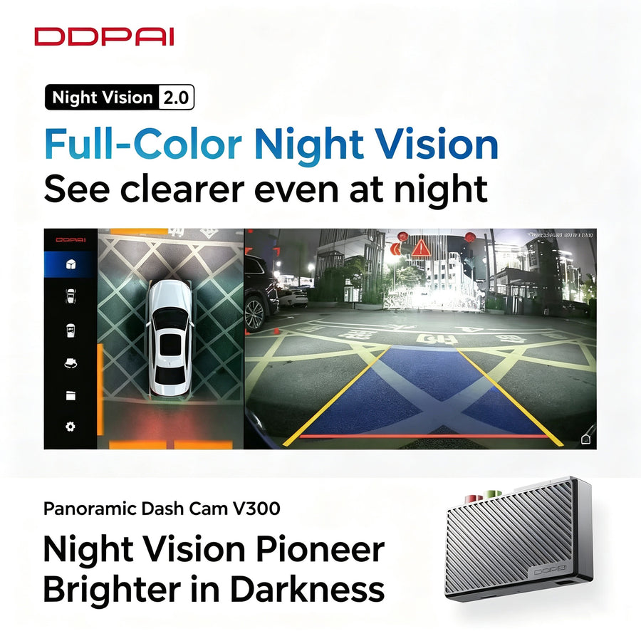 Pai Wide Angle Night Vision 4K Car Dash Camera 1