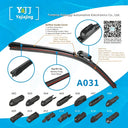Dirui EPDM Graphite-Coated Smooth Wiper 1