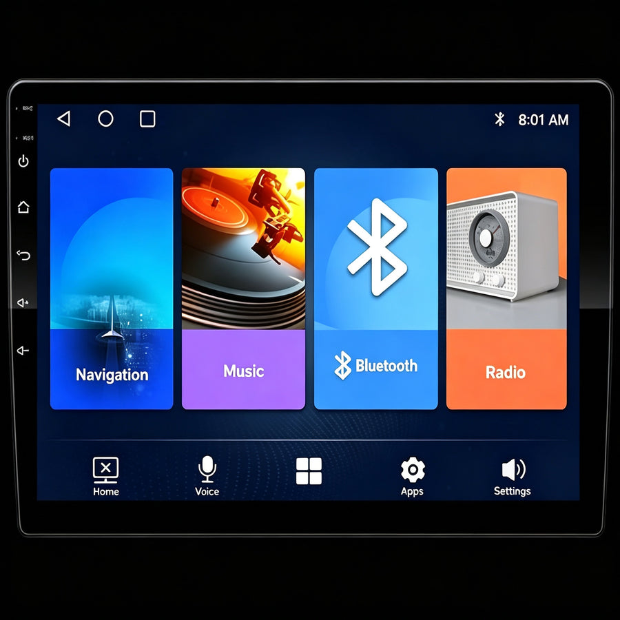 Ge Voice Control G-Sensor In-Vehicle Infotainment Control Uni 1